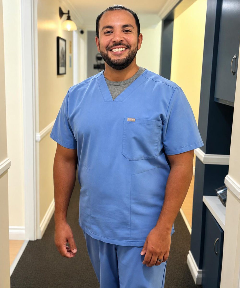 dentist tareq afifi in his chino, ca dental office